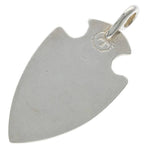 Silver Arrowhead with K18 Gold Metal large Authentic from Japan
